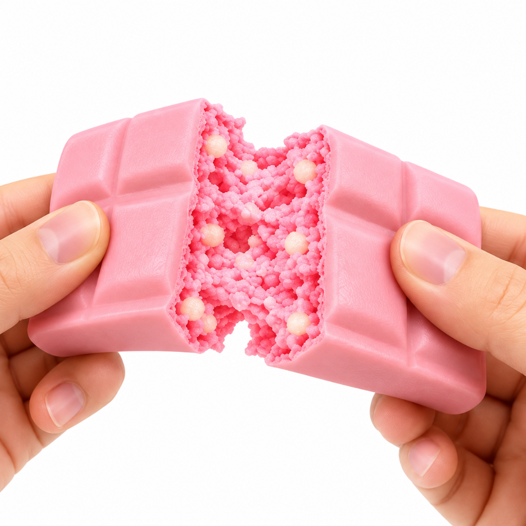 Squishy ASMR Fidget - Chocolate White/Rose