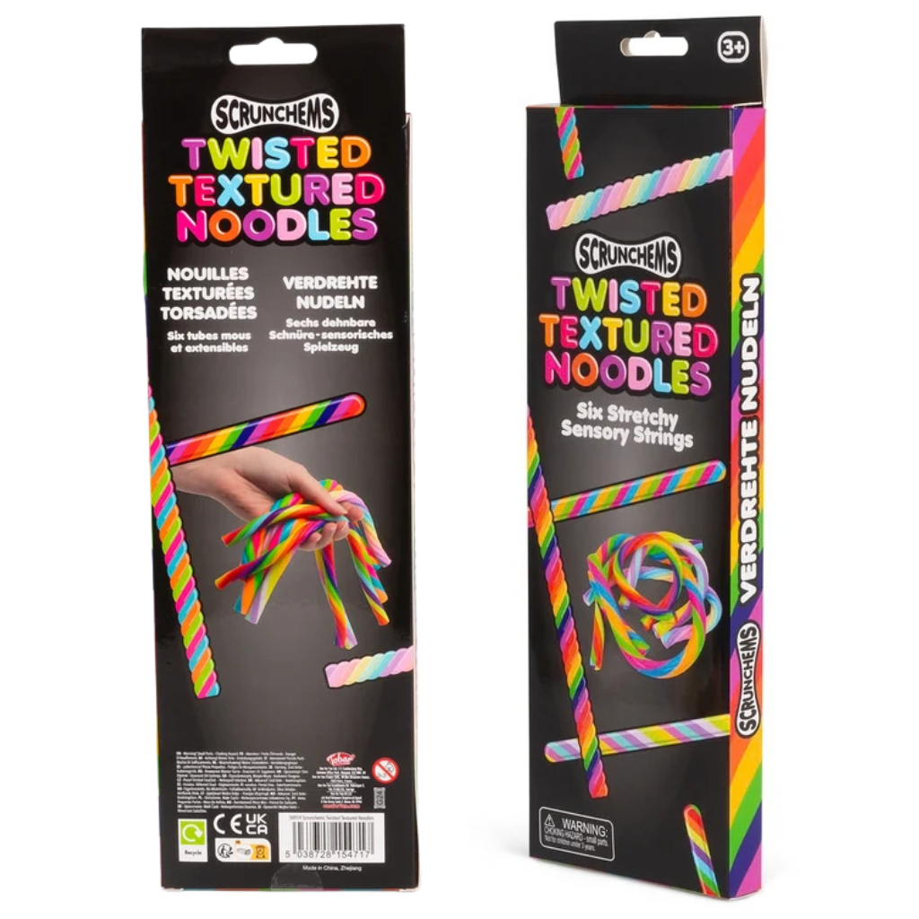 Scrunchems twisted textured noodles - 6 stuks