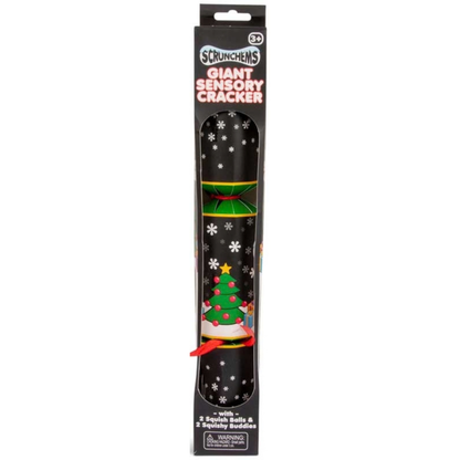 Scrunchems sensory christmas cracker