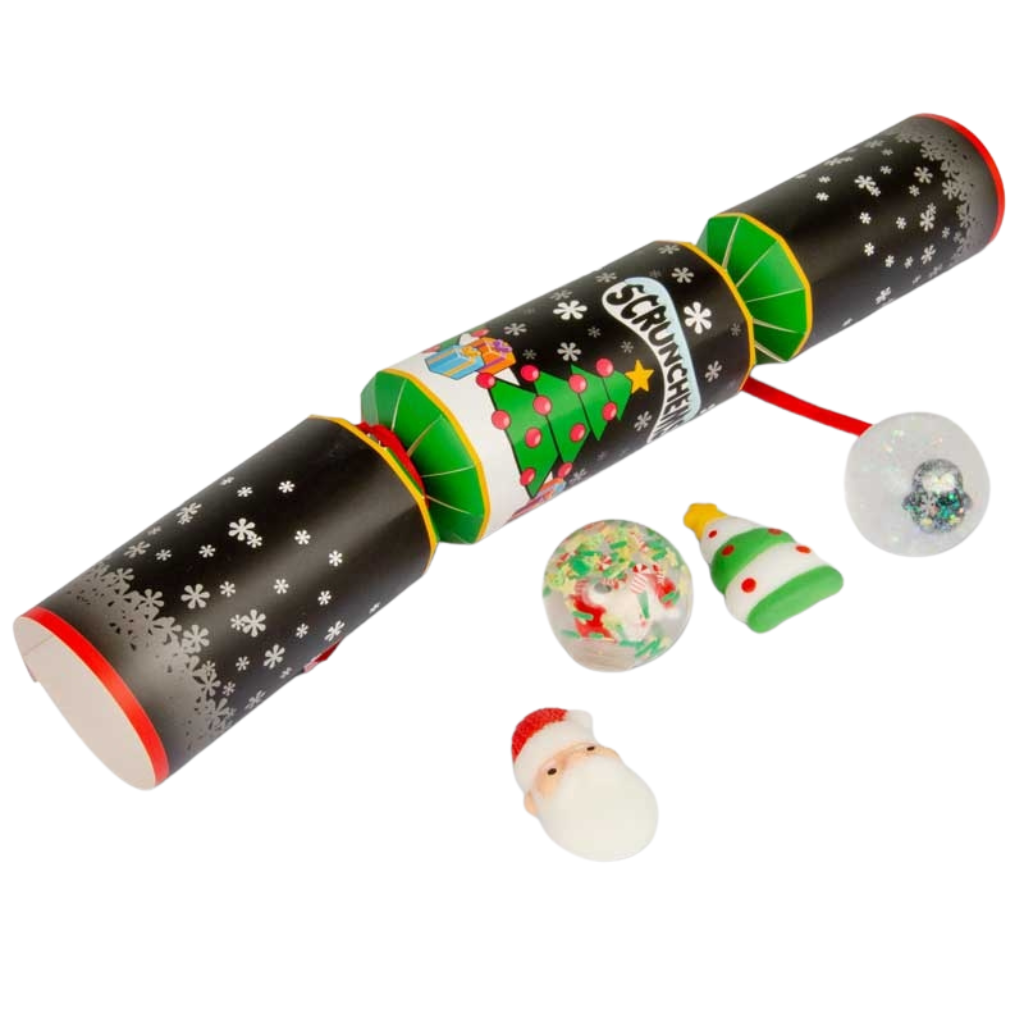 Scrunchems sensory christmas cracker