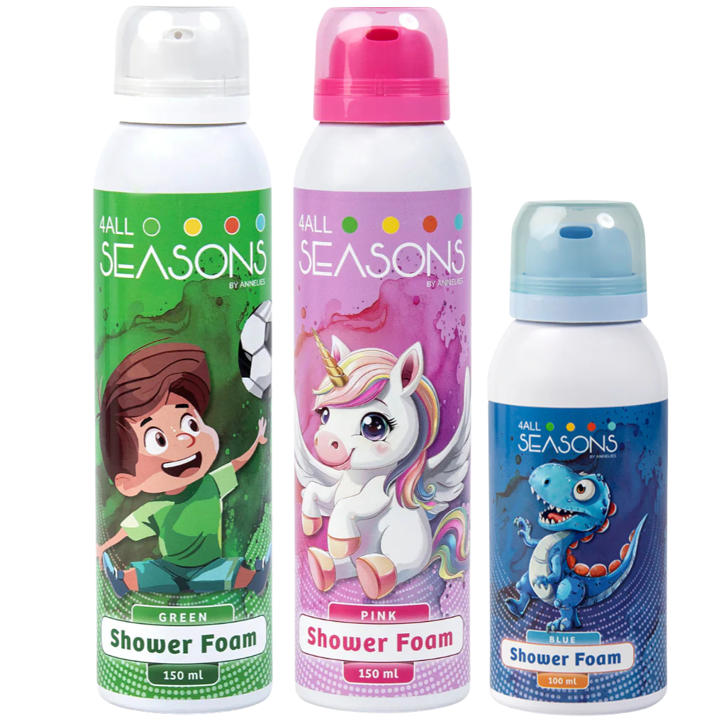 2+1 GRATIS - 2x 4All Seasons Shower Foam 150 ml + 1x Shower Foam 100 ml GRATIS