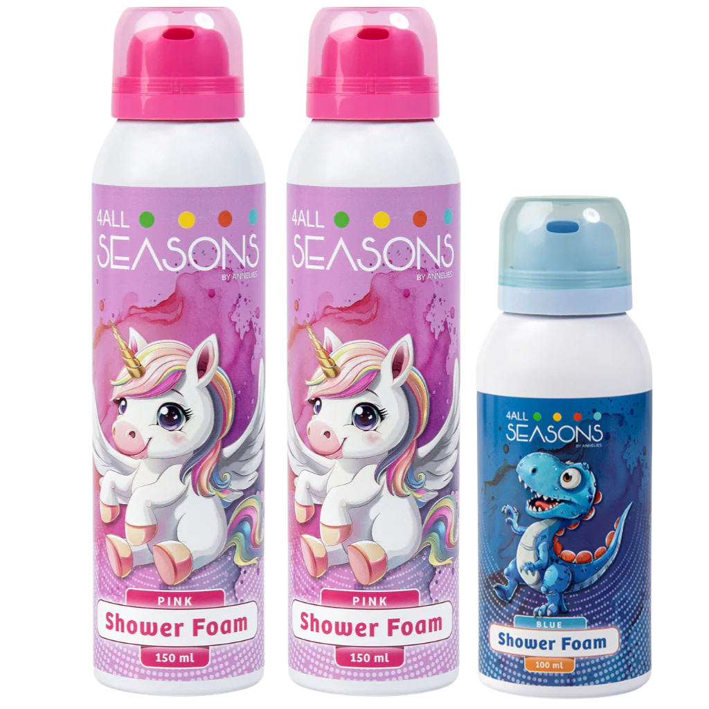2+1 GRATIS - 2x 4All Seasons Shower Foam 150 ml + 1x Shower Foam 100 ml GRATIS