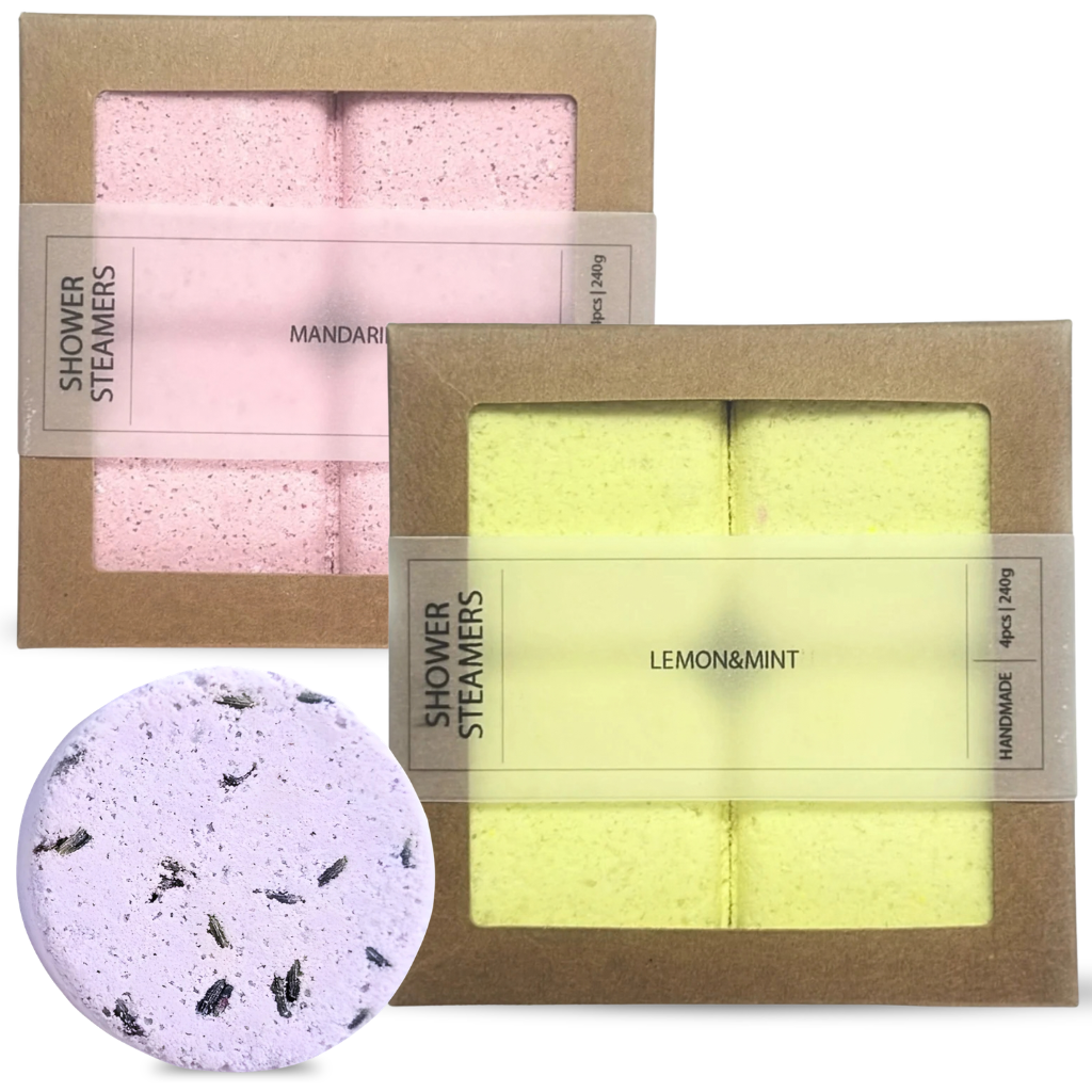 2x Shower steamers - Set van 4 + GRATIS Shower steamer