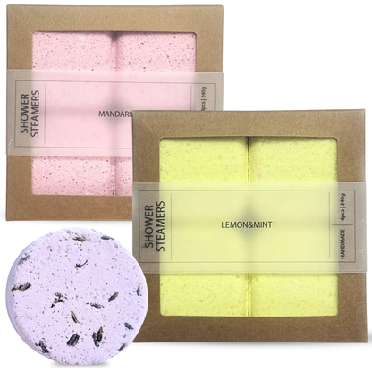2x Shower steamers - Set van 4 + GRATIS Shower steamer