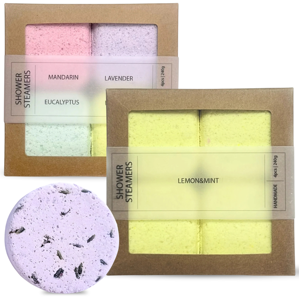 2x Shower steamers - Set van 4 + GRATIS Shower steamer