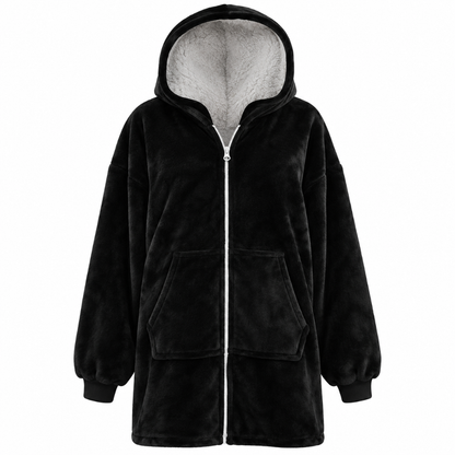 Cuddle Hoodie Ruby met rits