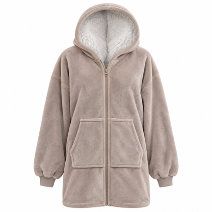 Cuddle Hoodie Ruby met rits