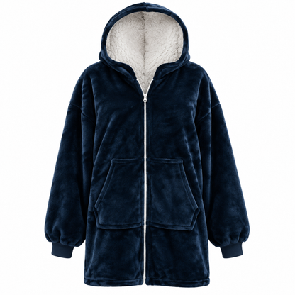 Cuddle Hoodie Ruby met rits