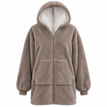 Cuddle Hoodie Ruby met rits