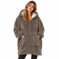 Cuddle Hoodie Ruby met rits