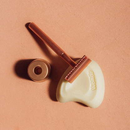 WONDR - Veilig scheermes + houder