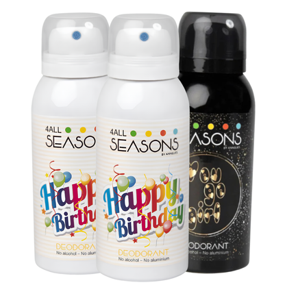 1+2 GRATIS - 4AllSeasons Deodorant - 100ml