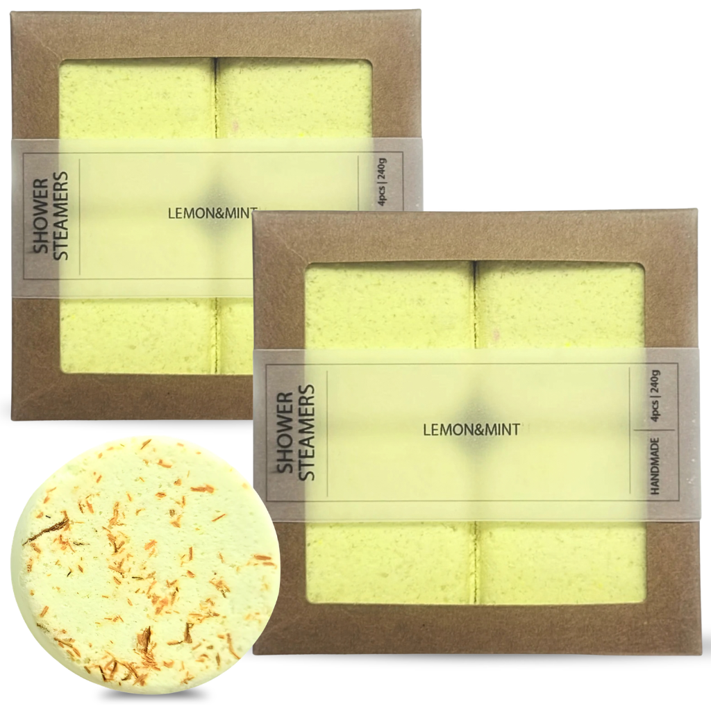 2x Shower steamers - Set van 4 + GRATIS Shower steamer