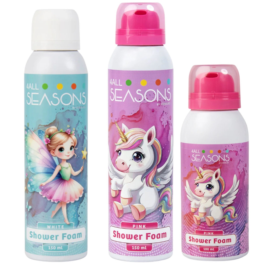 2+1 GRATIS - 2x 4All Seasons Shower Foam 150 ml + 1x Shower Foam 100 ml GRATIS