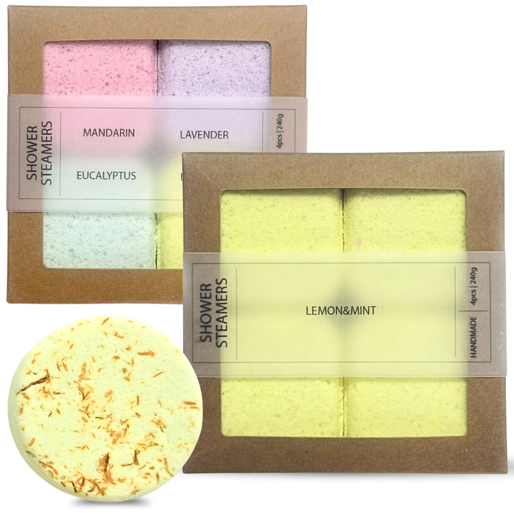 2x Shower steamers - Set van 4 + GRATIS Shower steamer