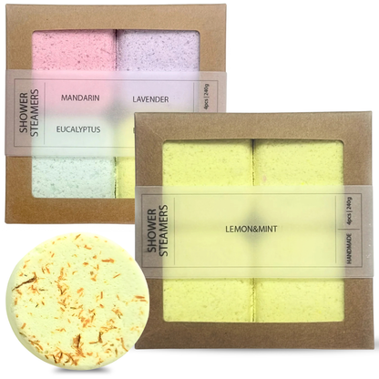 2x Shower steamers - Set van 4 + GRATIS Shower steamer