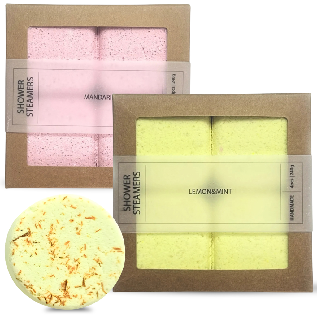 2x Shower steamers - Set van 4 + GRATIS Shower steamer