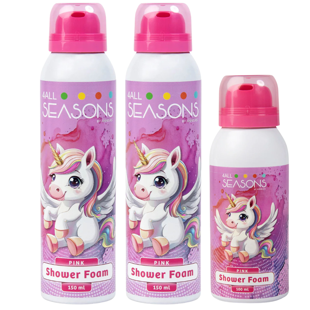 2+1 GRATIS - 2x 4All Seasons Shower Foam 150 ml + 1x Shower Foam 100 ml GRATIS