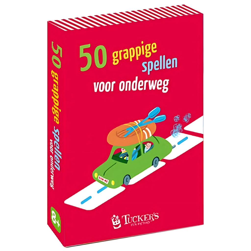 50 grappige spellen voor onderweg