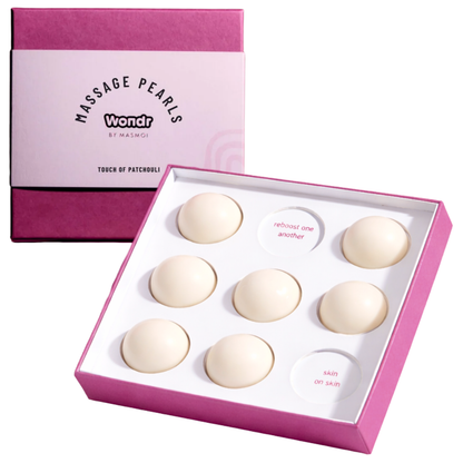 WONDR - Massageparels met patchouli voor volwassenen