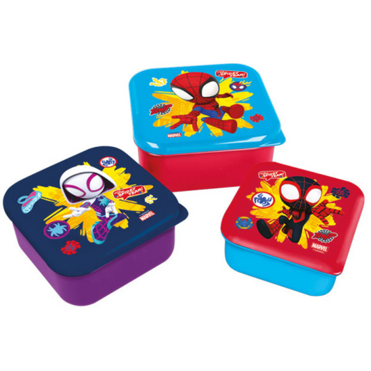 Lunch- en snackdoosjes (Set van 3) - Small