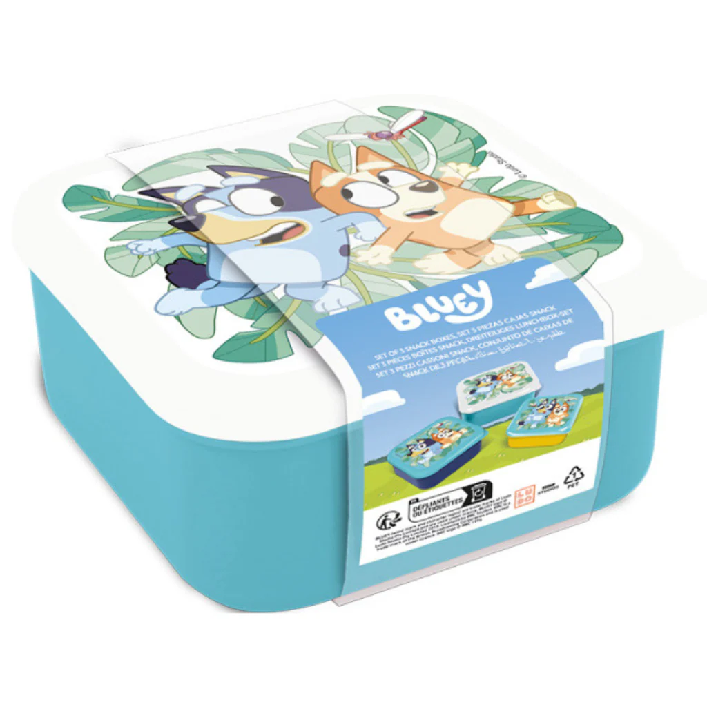 Lunch- en snackdoosjes (Set van 3) - Small