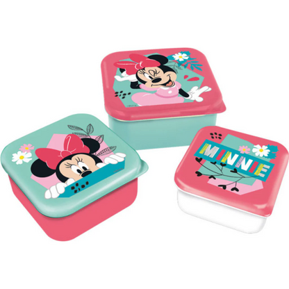 Lunch- en snackdoosjes (Set van 3) - Small