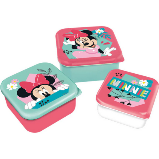 Lunch- en snackdoosjes (Set van 3) - Small