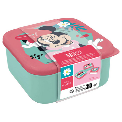 Lunch- en snackdoosjes (Set van 3) - Small