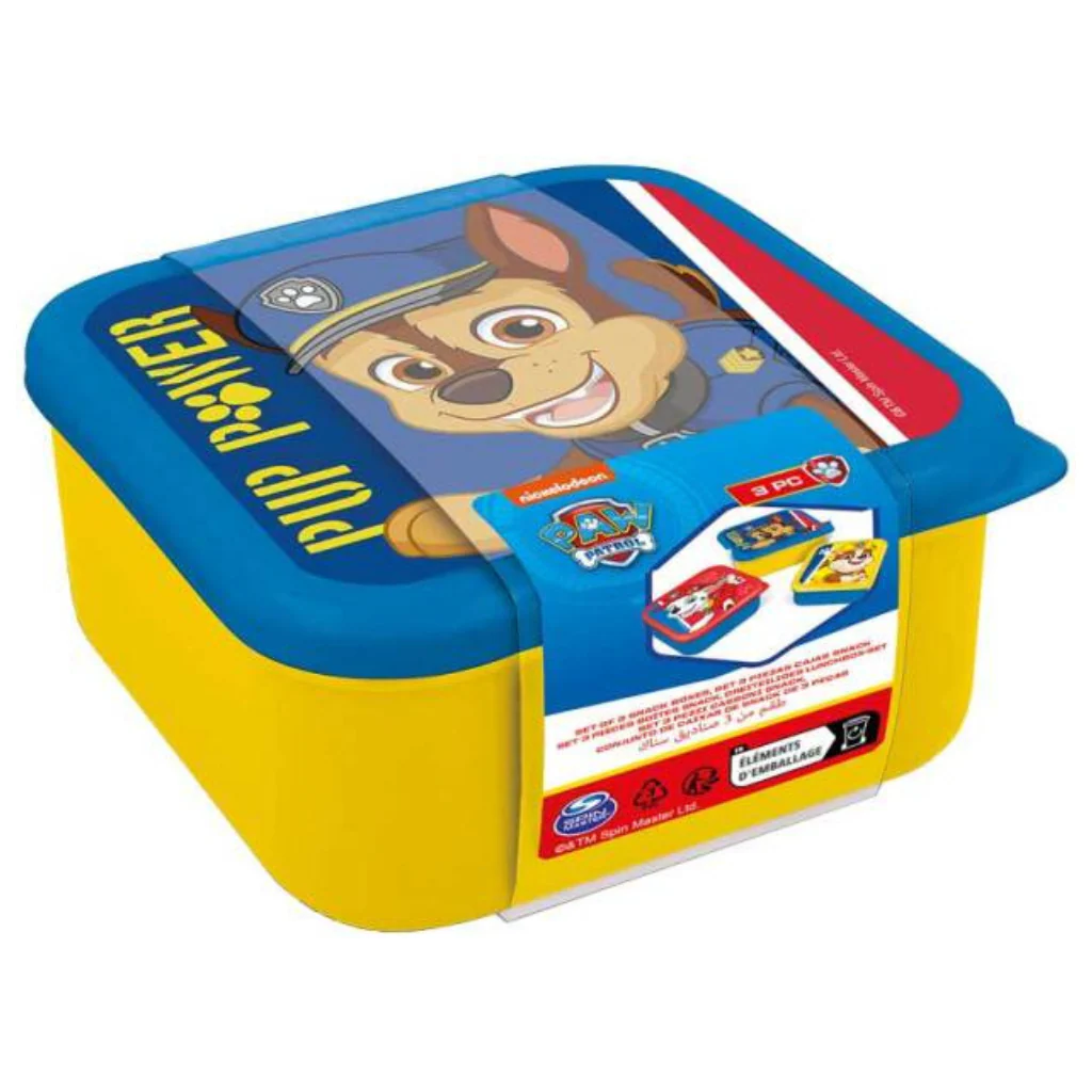 Lunch- en snackdoosjes (Set van 3) - Small