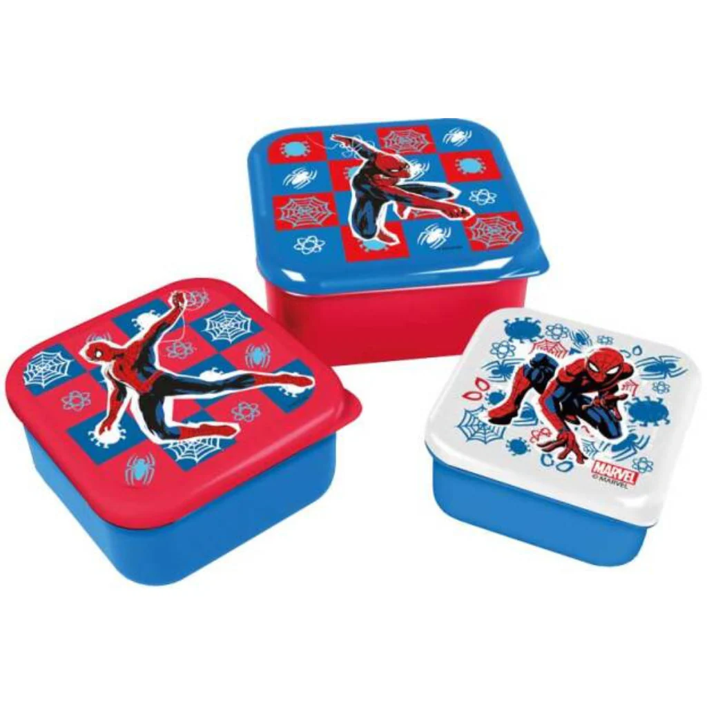 Lunch- en snackdoosjes (Set van 3) - Small