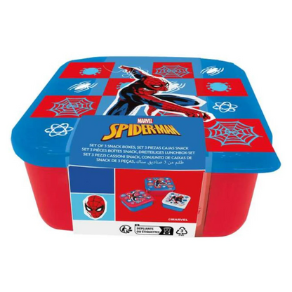 Lunch- en snackdoosjes (Set van 3) - Small