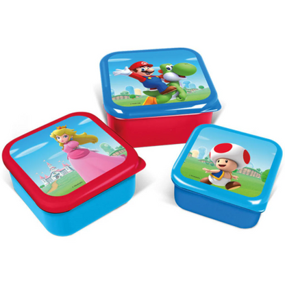 Lunch- en snackdoosjes (Set van 3) - Small