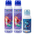 2+1 GRATIS - 2x 4All Seasons Shower Foam 150 ml + 1x Shower Foam 100 ml GRATIS