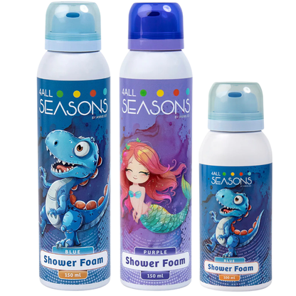 2+1 GRATIS - 2x 4All Seasons Shower Foam 150 ml + 1x Shower Foam 100 ml GRATIS