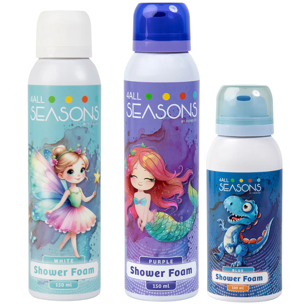2+1 GRATIS - 2x 4All Seasons Shower Foam 150 ml + 1x Shower Foam 100 ml GRATIS