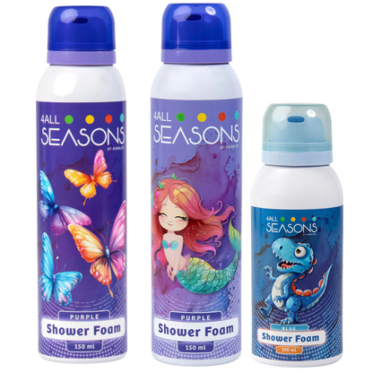 2+1 GRATIS - 2x 4All Seasons Shower Foam 150 ml + 1x Shower Foam 100 ml GRATIS