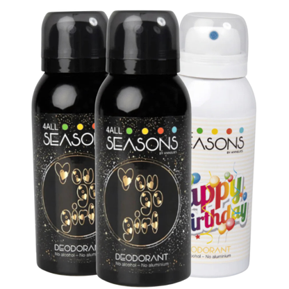 1+2 GRATIS - 4AllSeasons Deodorant - 100ml