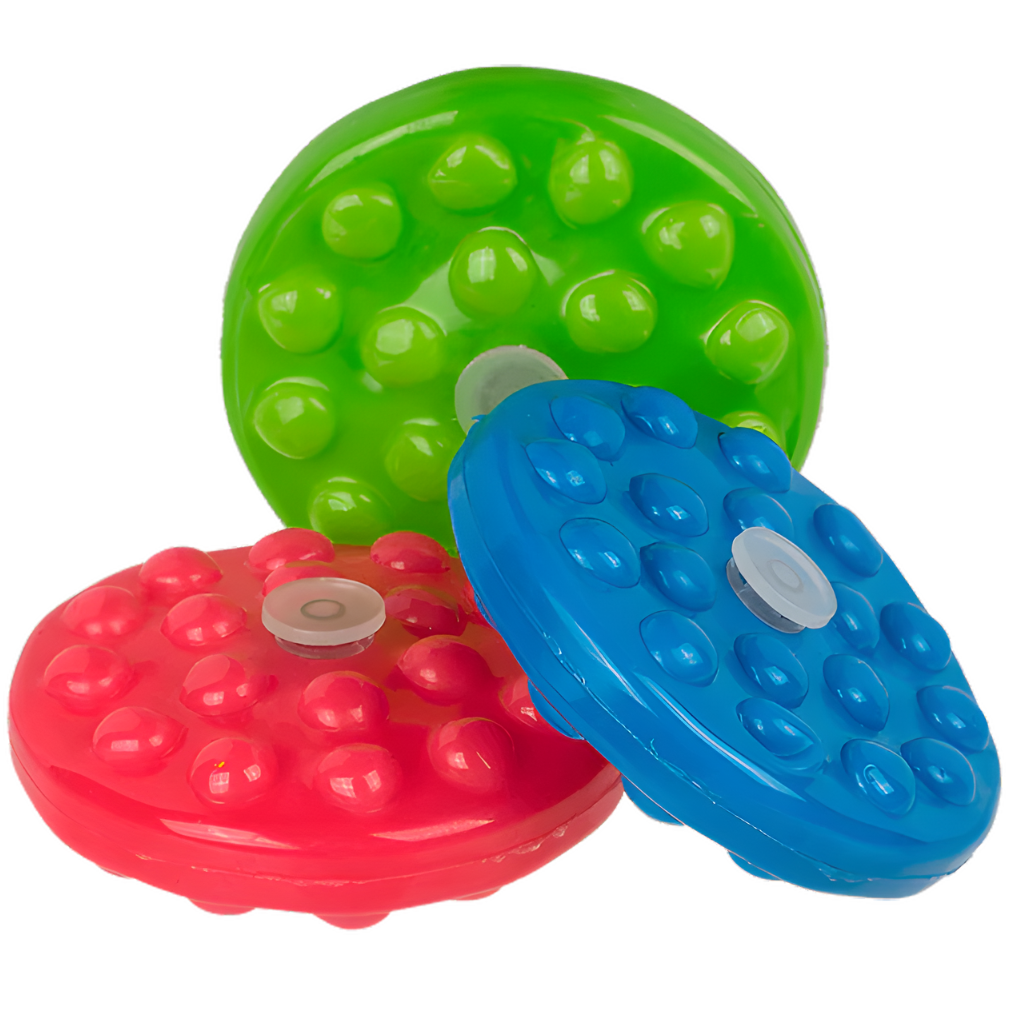 UFO pop spinner met LED fidget toy