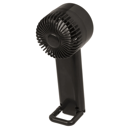 Draagbare Ventilator met Koelfunctie USB Oplaadbaar Zwart