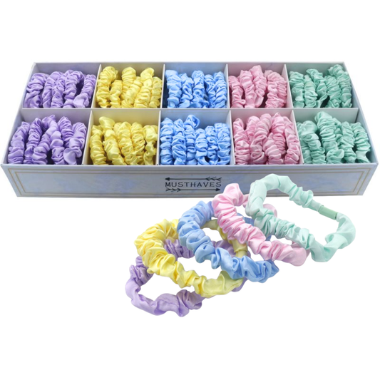 Haarelastiekjes in doos - Set van 60