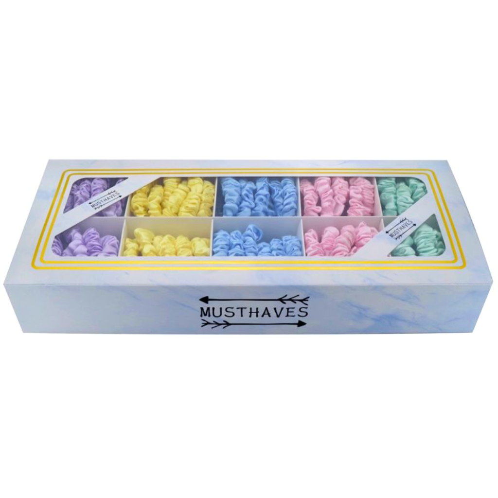 Haarelastiekjes in doos - Set van 60