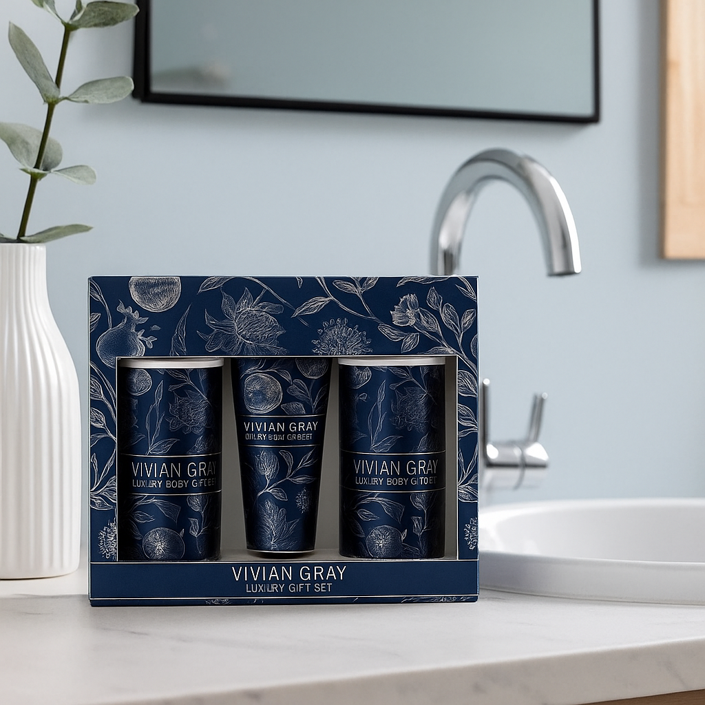 Vivian Gray giftset - Showergel, handcrème & handlotion