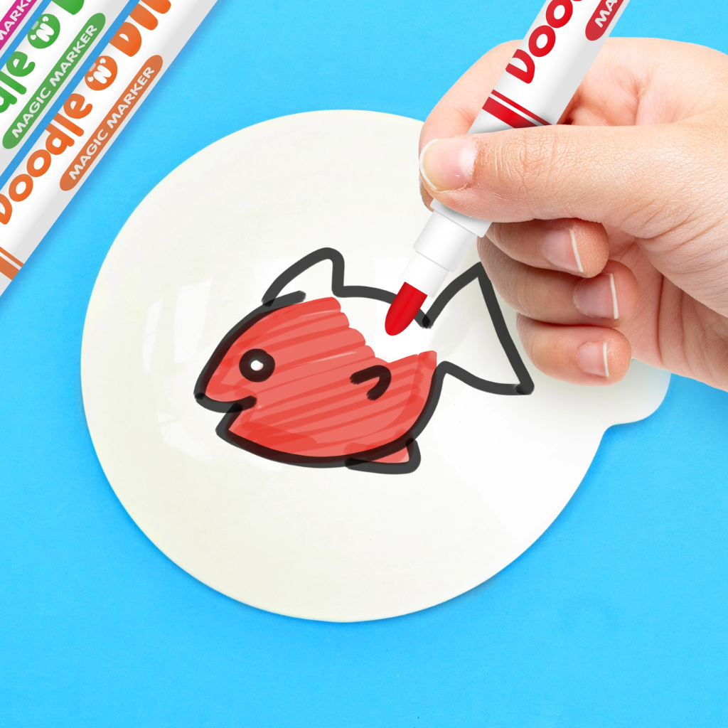 Doodle & dip water doodles
