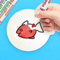 Doodle & dip water doodles