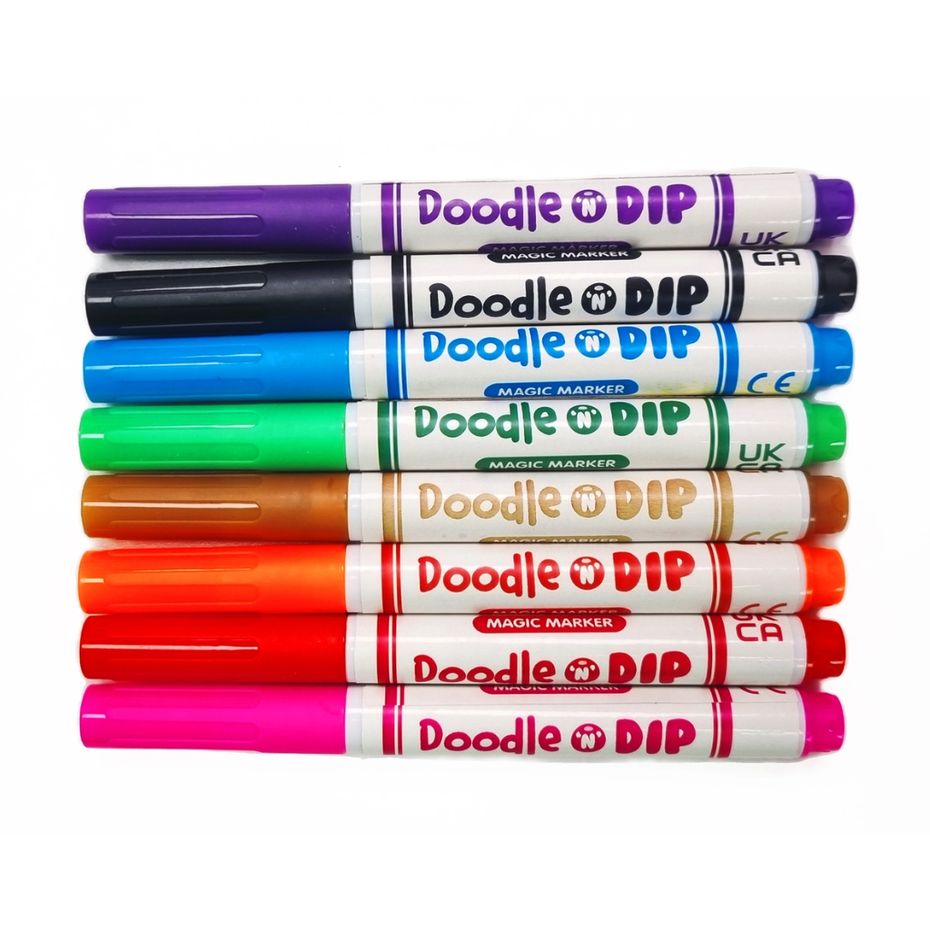 Doodle & dip water doodles