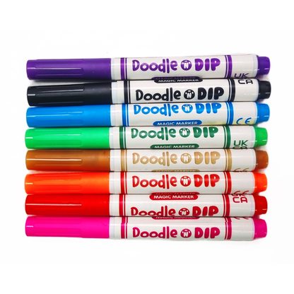 Doodle & dip water doodles