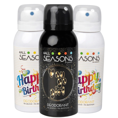 1+2 GRATIS - 4AllSeasons Deodorant - 100ml