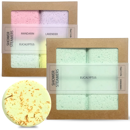 2x Shower steamers - Set van 4 + GRATIS Shower steamer