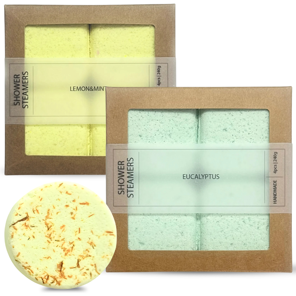 2x Shower steamers - Set van 4 + GRATIS Shower steamer